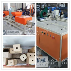 Compressed Wood Pallet Feet Block Making Machine thumbnail-1
