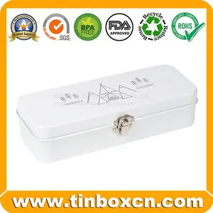 Double-Decked Stationery Kit Pencil Tin Case thumbnail-5
