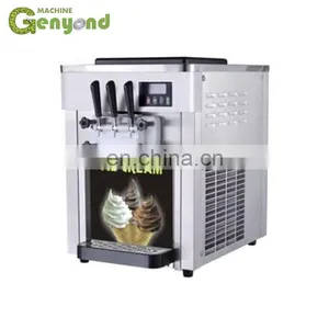 CHEAP PRICE Nut , Commercial Industrial Soft Ice Cream Maker Equipment Machine//Newly Lowest Price of Icecream Making Machine thumbnail-5