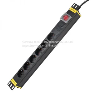 Euro Type Power Distribution Unit , Surge Protector Network Power PDU, D101 thumbnail-1