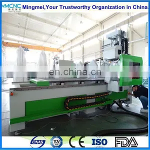 Cnc Router Mingmei 1325 Dual Heads 3D Double Heads CNC Router,multi Spindle Wood Carving Machine thumbnail-4