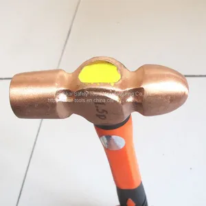 Non Sparking Tools Ball Peen Copper Hammer thumbnail-1