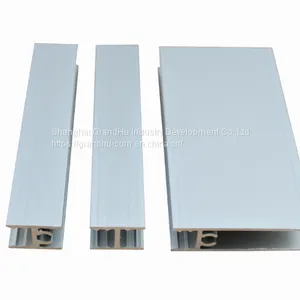 Wardrobe Sliding Door Track Profile Aluminium Stile Vertical Handle thumbnail-2
