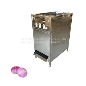 Stainless Steel Green Industrial Onion Peeling Machine Onion Peeler Machine WT/8613824555378 thumbnail-1