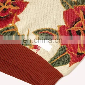 DiZNEW Wholesale Mens Jacquard Knitwear Pullover Cotton Cashmere Sweaters thumbnail-2