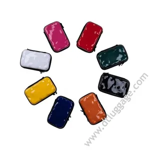 Large Capacity Hard Shell Carrying Case Small Luggage Cosmetic Case for Brush thumbnail-1