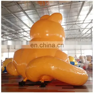 Factory Direct Sale Outdoor Giant PVC Inflatable Yellow Garfield Figure For Promotion thumbnail-4