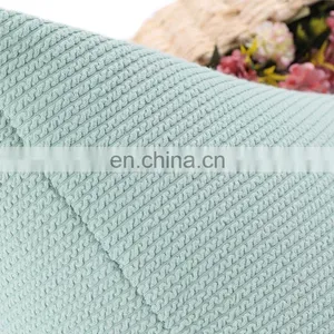 High Quality Plain Green Multi Functional Triangular Home Decorative Knitted Pillows Triangle Pillow for Sale thumbnail-7