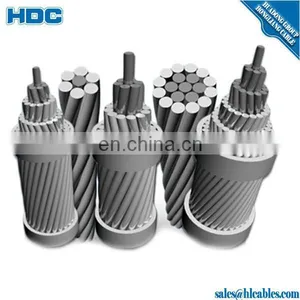 11kV AND 33KV OHL ACSR Cable 100mm2 WASP Aluminum Wire Zinc Coated Steel Wire Core Factory Price thumbnail-3