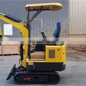 Walk Behind Mini Excavator 1.0 Ton Mini Excavator With Track Extension Chinese Mini Excavator for Sale thumbnail-5