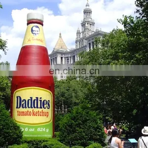 Promotion 30ft Tall Tomato Inflatable Ketchup Bottle for Advertising thumbnail-4