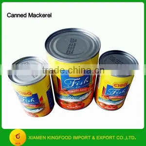 Canned Jack Mackerel in Tomato Sauce in Brine thumbnail-4