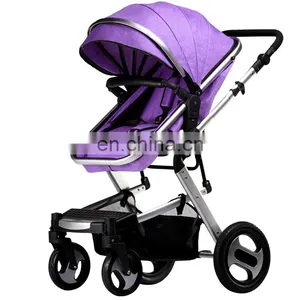 Luxury High Landscape Baby Stroller thumbnail-3