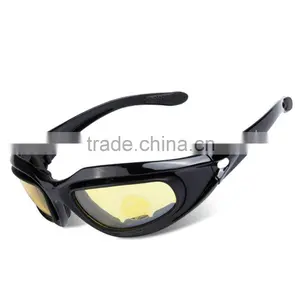 Lefox Outdoor Cycling Glasses Live CS Tactical Protective Glasses Motorcycle Goggles (Black) thumbnail-1