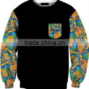 Sublimation Printing Cotton o Neck Sweater thumbnail-1