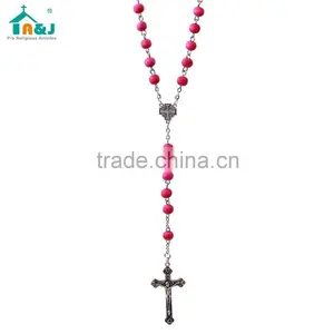 A&J Jerusalem Wooden Bead Scent Rosary thumbnail-4