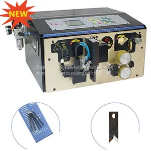 Automatic Semi-twisted Wire Stripping Machine Kingsing Machinery Wire Cut Strip Twist Machine WL-BNX2 thumbnail-1