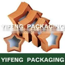 Star Shaped Nested Christmas Gift Boxes With Clear Window thumbnail-1