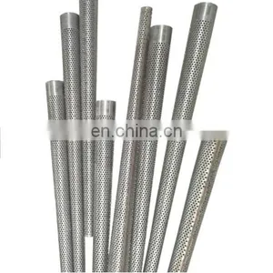 Stainless Steel Round Hole Filter Tube thumbnail-2