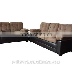 Hot Sale pu Leather Sofa/living Room Sofa /Faux Suede Sofa thumbnail-3