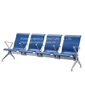 Custom Made Aluminum PU Foam Airport Waiting Chair Public Area Waiting Chair thumbnail-1
