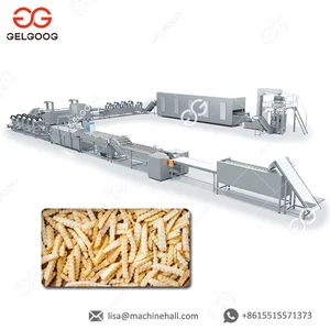 French Fries Processing Plant Fully Automatic Potato Chips Making Machine Price French Fries Quick Frozen Production Line Machine thumbnail-2