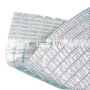 Aluminum Foil Netting 88gsm 75% Shading Greenhouse Inner Shade Mesh for Greenhouse Vegetables Energy Saving thumbnail-1