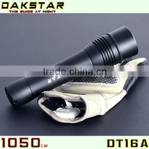 DAKSTAR DT16A XML T6 1050LM 26650/18650 Aluminum Rechargeable Superbright IPX8 LED Diving Flashlight With CREE Quality Choice thumbnail-1