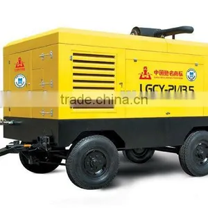 LGCY-22/13,22m3/min,13bar,Diesel Driven Portable Screw Air Compressor Drilling Rig thumbnail-1