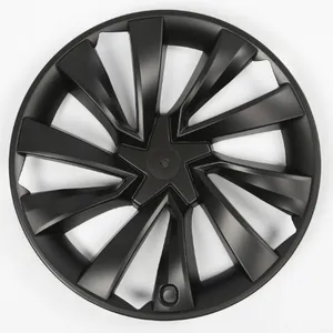 Model Y Juniper Wheel Hub Cover - CNC Machined Aluminum Alloy thumbnail-1