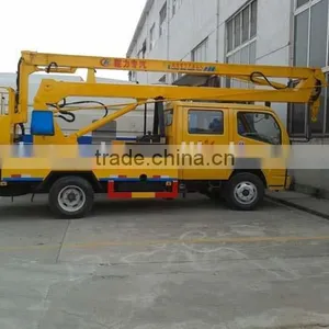 Factory Price Dongfeng Crew Cab Electric Platform Truck,14M Climbing Platform Truck thumbnail-3