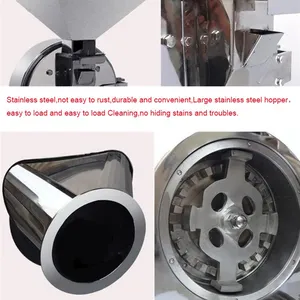 MO-Qdmdch Industrial Sugar Salt Grinder GW072 Machine Stainless Steel Universal Spice Herb Pulverizer High Capacity Hammer Mill thumbnail-4