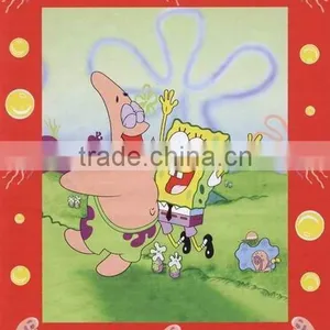 Cartoon Polar Fleece Blanket thumbnail-1