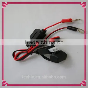 2 Pin Connector With Fused Lead Crimping 8.5mm Eyes Terminal Wire Harness With SAE thumbnail-2