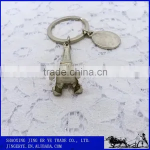 Eiffel Tower Shaped Decorative Customized Metal Key Chain thumbnail-4