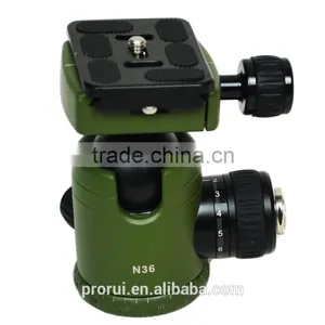 Camera Tripod Head With Dual-level Aluminum Damping Ball Head thumbnail-5