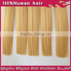 Human Hair 100% Unprocessed Human Hair Extension 1g/strand thumbnail-1