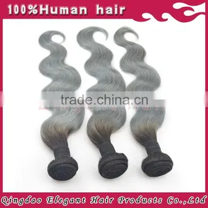 100% Indian Virgin Human Ombre Body Wave With Top Quality in Lower Price on thumbnail-5