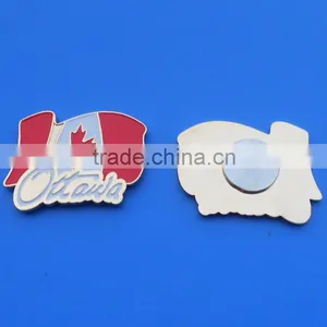 Custom Design Canada Flag Magnetic Badges For Clothing thumbnail-1
