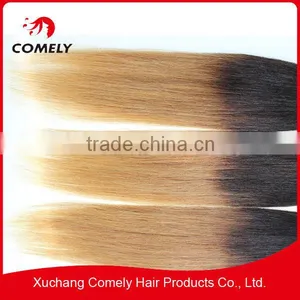 Wholesale Ombre Brazilian Hair Ombre Straight Hair Two Tone Human Hair Extensions Brazilian Ombre Hair thumbnail-3