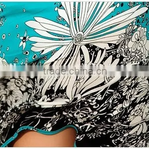 Wholesale Sexy Floral Printed Beach Pareo thumbnail-5