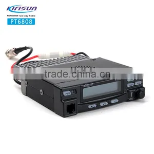 Kirisun PT6808 Professional Mobile Radio Compliant With MPT1327 Trunking System 350-390/400-450Mhz Mobile Radio thumbnail-3