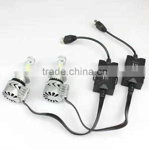 Wholesale Supply Auto Parts Super Bright Auto h7 Led Headlight Bulbs 6000lm 40w 2 Years Warranty thumbnail-2