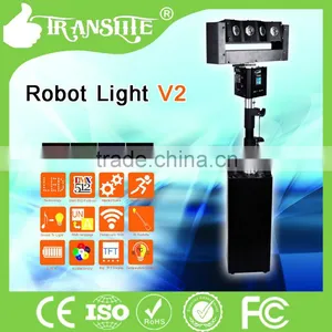 Translite Hot Sale Robot 4IN1 RGBW Led Moving Head Beam Wash Light thumbnail-2