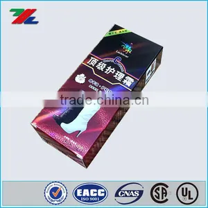 Top Quality Laser Silver Hot Stamping Factory Price Color Paper Box thumbnail-1