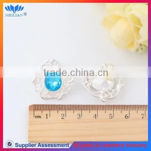 High Quality Waterdrop Shaped Caystal Stud Earrings for Women Earring Stud thumbnail-6