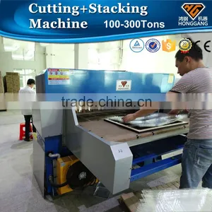 HG-B120T Automatic Blister Food Box Cut Making Machine thumbnail-1
