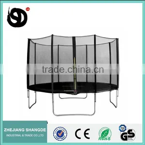 12 Kids Trampoline Jumping Bed Pads and Net thumbnail-3