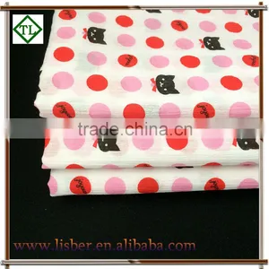 Yarn Dyed Polyester Cotton Blend Fabric Seersucker Fabric Made in China thumbnail-1