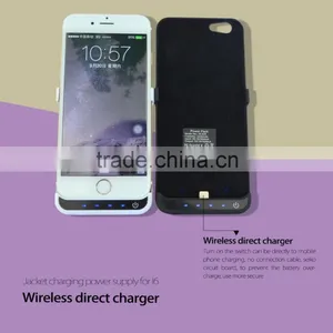 2015 Classic Style Power Bank Case 3200mAH Battery Capacity Power Bank Case for Iphone 6 thumbnail-2